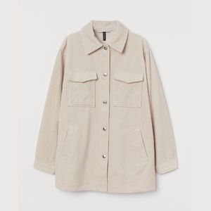 H&M Oversized Shirt Jacket